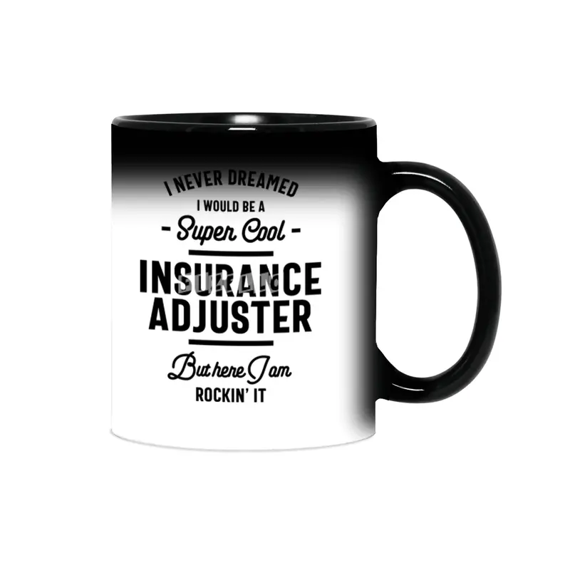 Insurance Adjuster Work Job Title Gift Sihirli Kupa