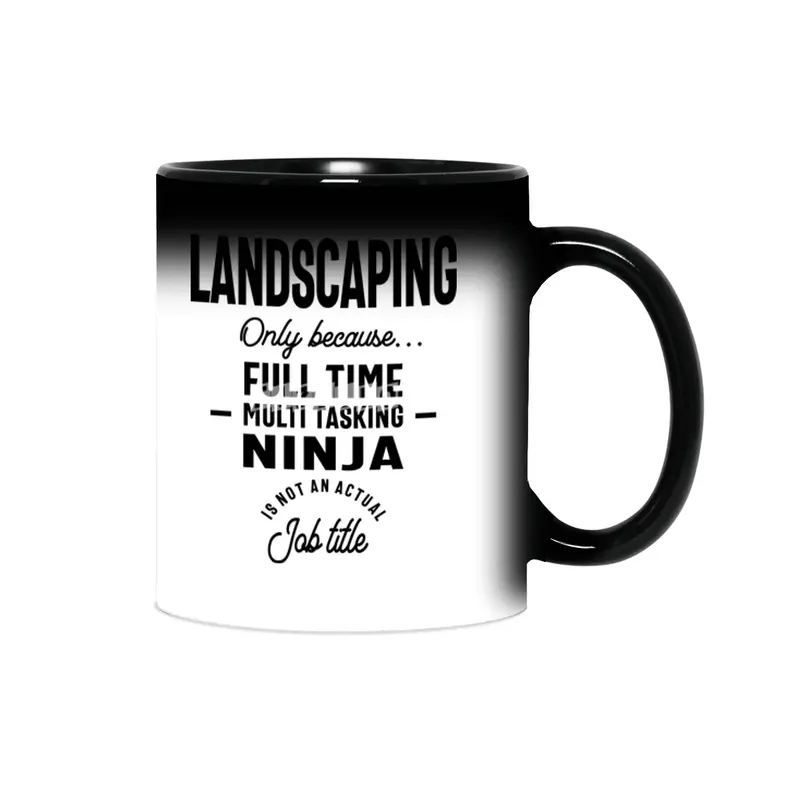 Landscaping Job Title Gift Sihirli Kupa