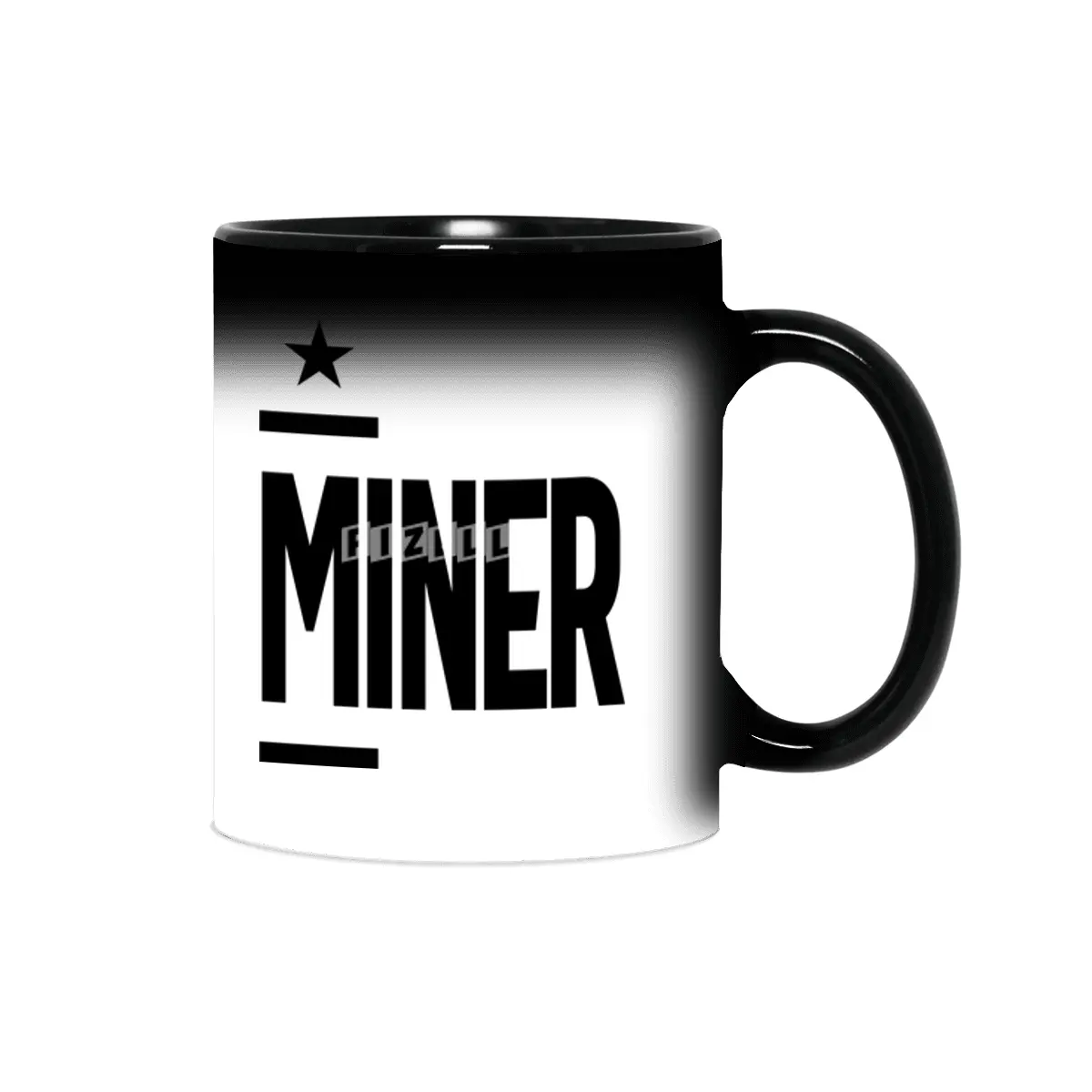 Miner Work Job Title Gift Sihirli Kupa