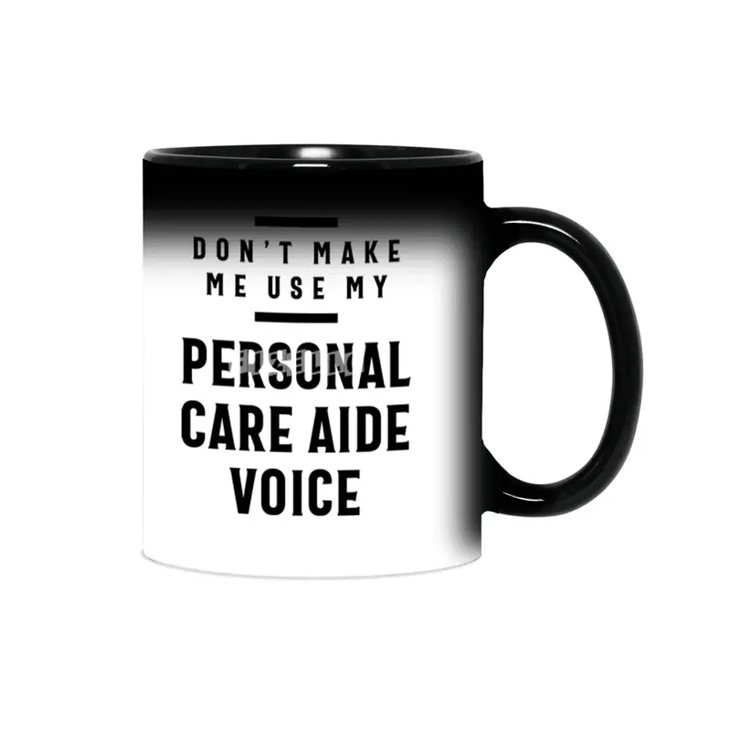 Personal Care AIDE Voice Job Title Gift Sihirli Kupa