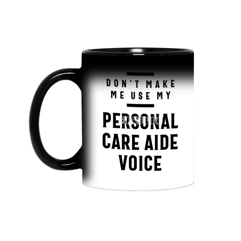 Personal Care AIDE Voice Job Title Gift Sihirli Kupa