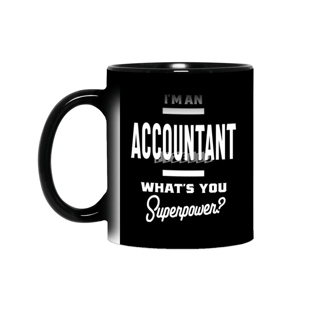 Accountant Work Job Title Gift Sihirli Kupa