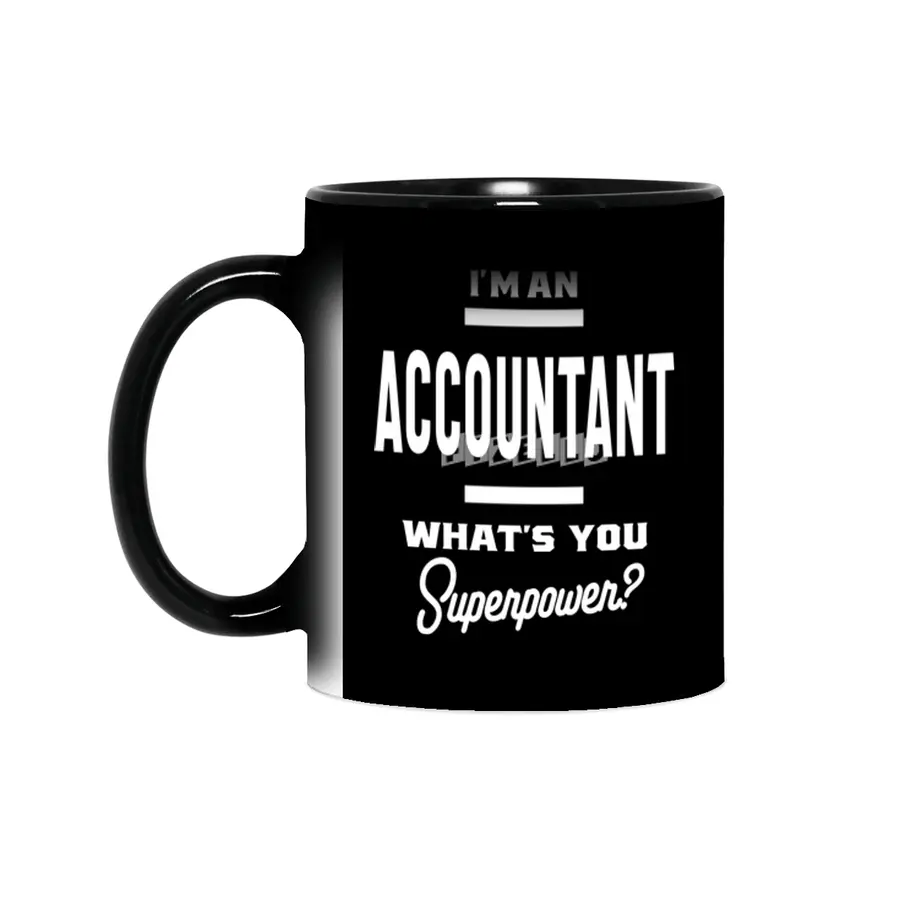 Accountant Work Job Title Gift Sihirli Kupa