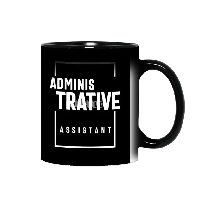 Administrative Assistant Gift Funny Job Title Profession Birthday Idea Sihirli Kupa