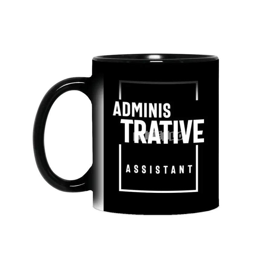 Administrative Assistant Gift Funny Job Title Profession Birthday Idea Sihirli Kupa