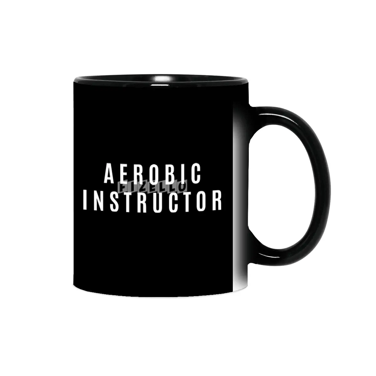 Aerobic Instructor Gift Funny Job Title Profession Birthday Idea Sihirli Kupa