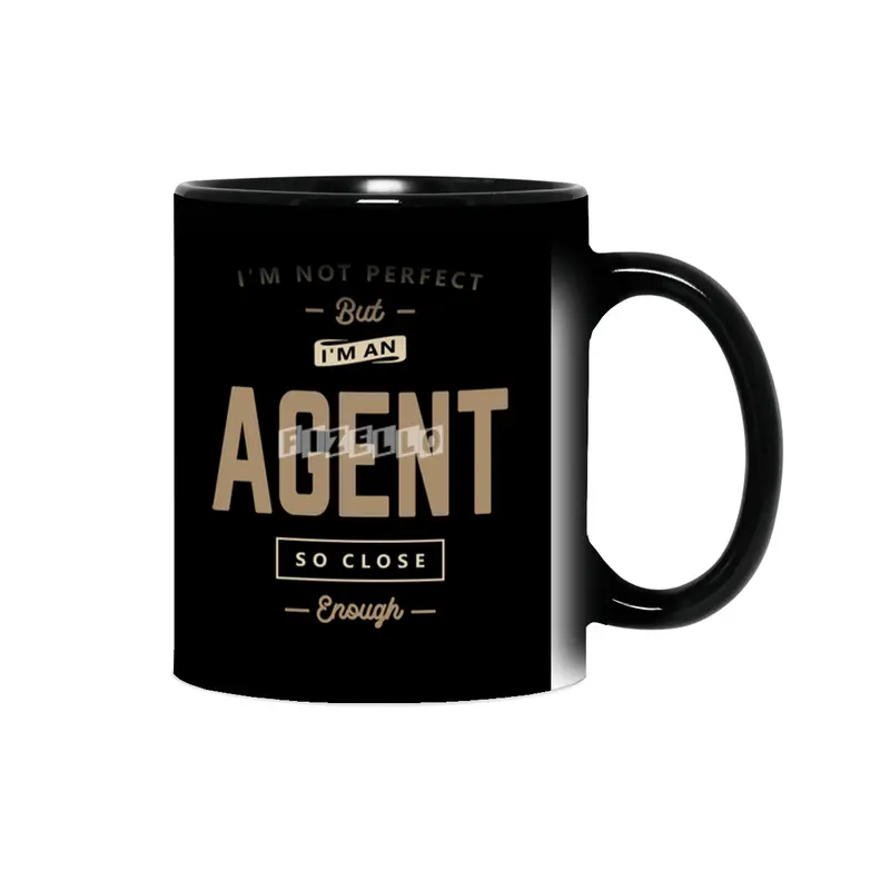Agent Funny Job Title Profession Birthday Worker Sihirli Kupa