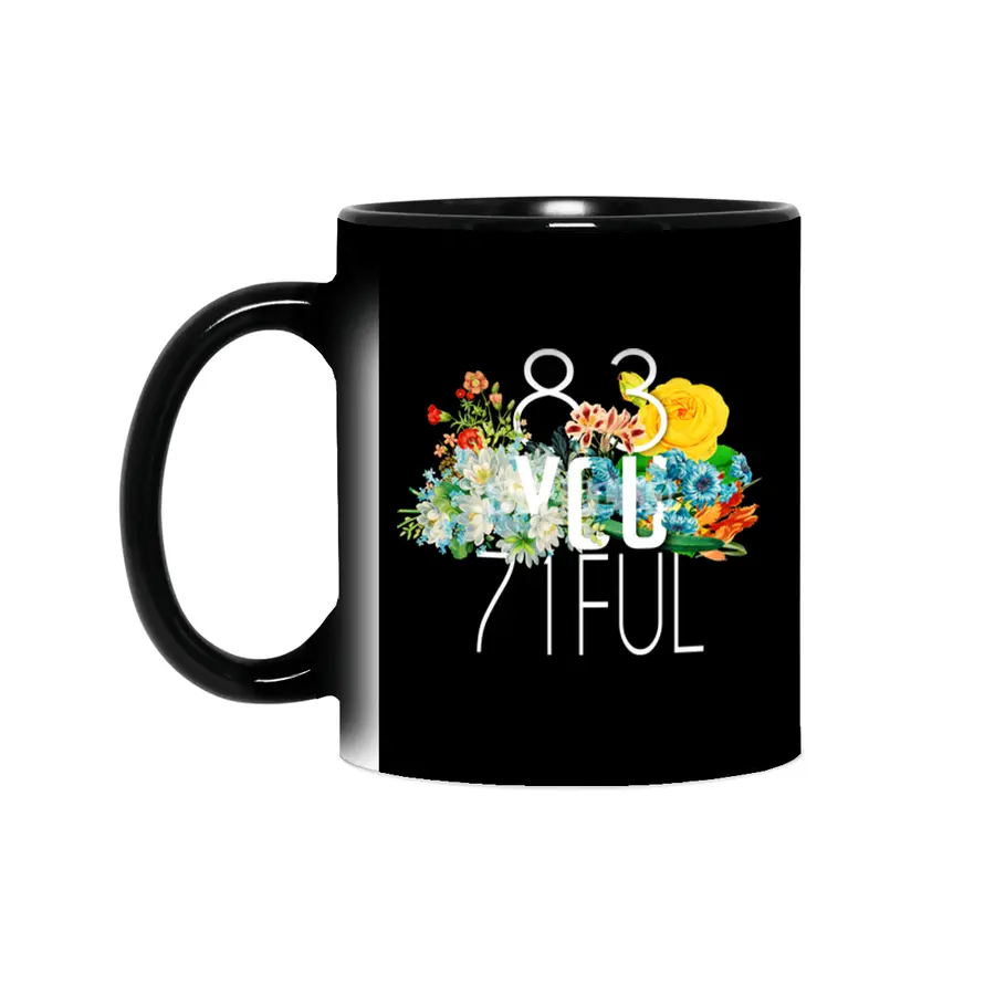 Be You Tiful Numbers and Flowers Sihirli Kupa