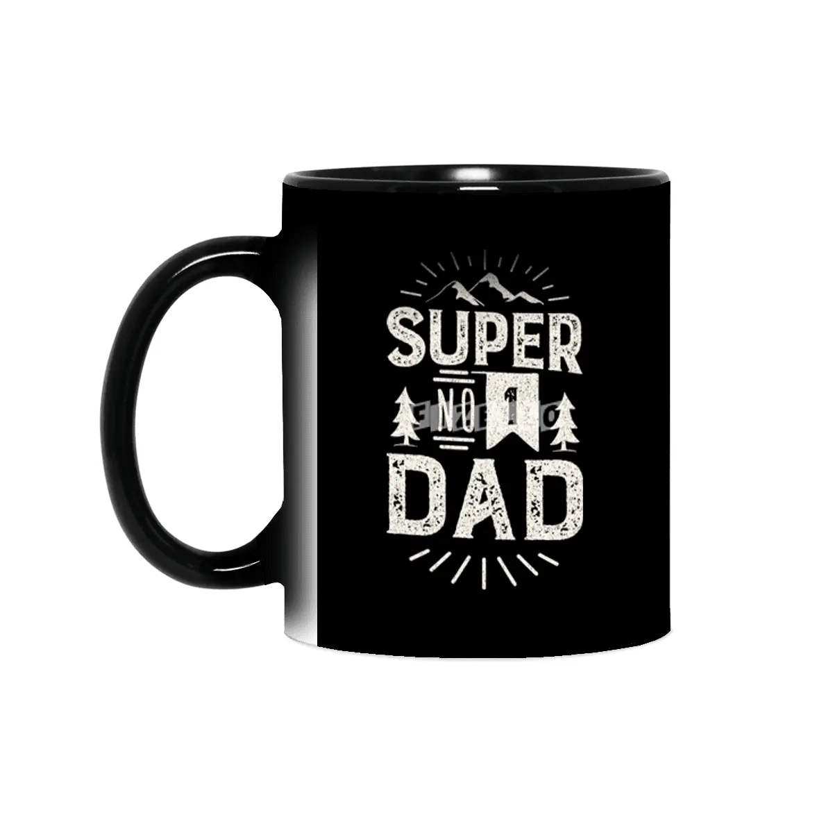 Super Number 1 Dad. No 1 Daddy Sihirli Kupa