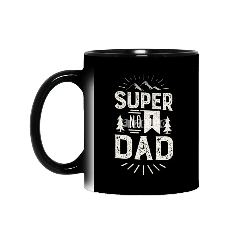 Super Number 1 Dad. No 1 Daddy Sihirli Kupa