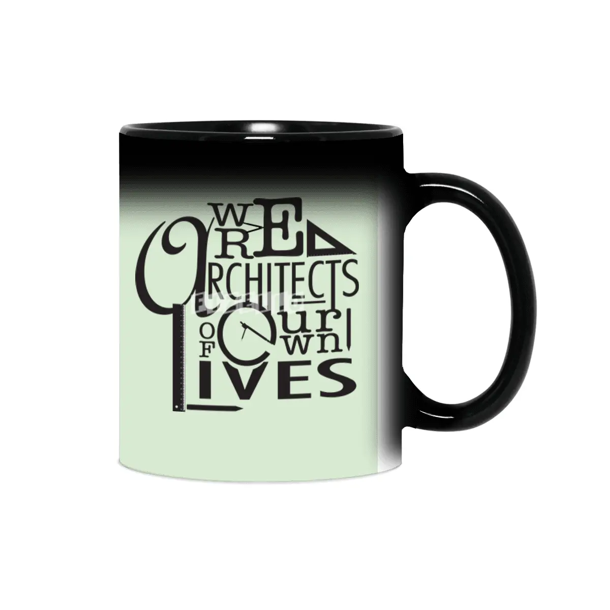 We are architects of our own lives Inspirational Poster Sihirli Kupa