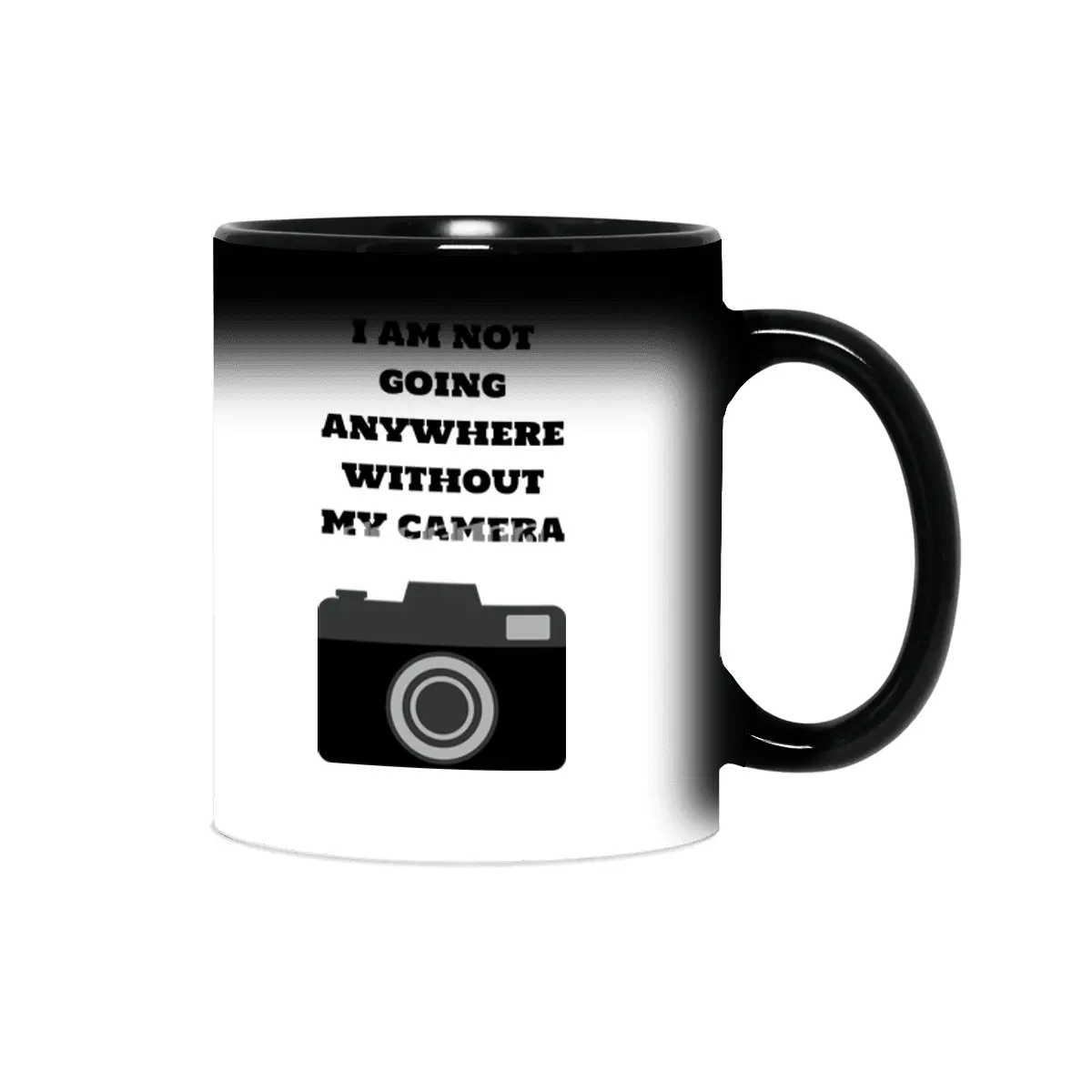 I am not going anywhere without my camera Sihirli Kupa