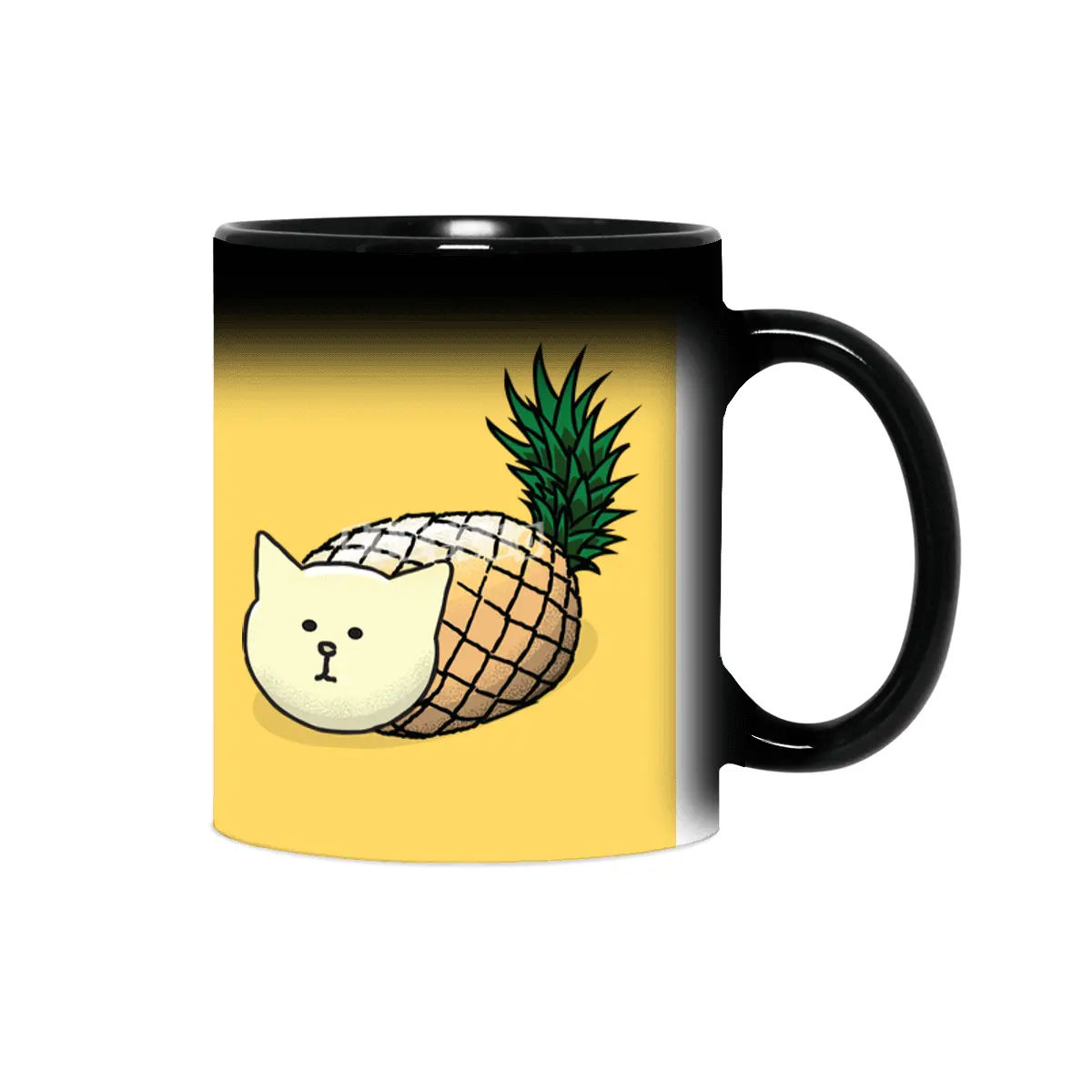 Pineapple Cat Sihirli Kupa