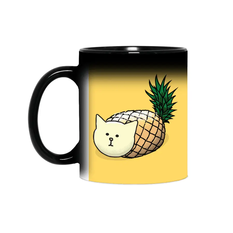 Pineapple Cat Sihirli Kupa