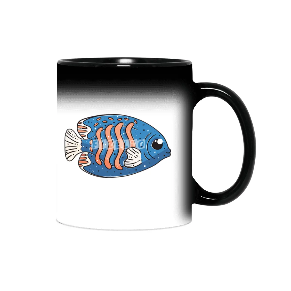 Cute Fish Sihirli Kupa