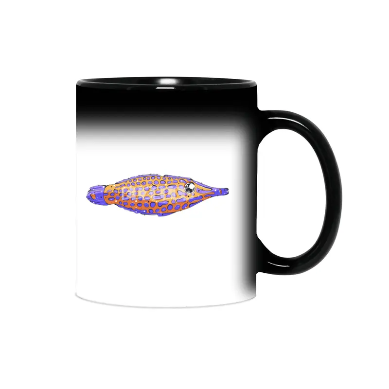 Orange Spotted Filefish Sihirli Kupa