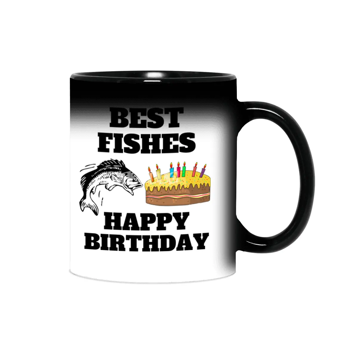 Best Fishes Happy Birthday Sihirli Kupa