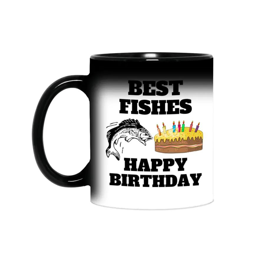 Best Fishes Happy Birthday Sihirli Kupa