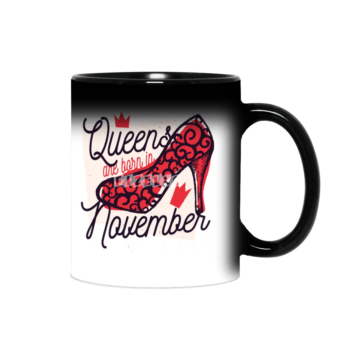 Queens are Born in November Birthday Sihirli Kupa