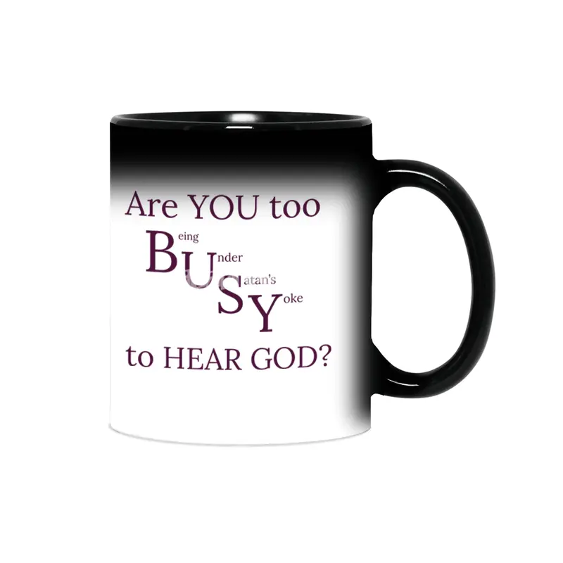 Are YOU too BUSY to HEAR GOD? Sihirli Kupa