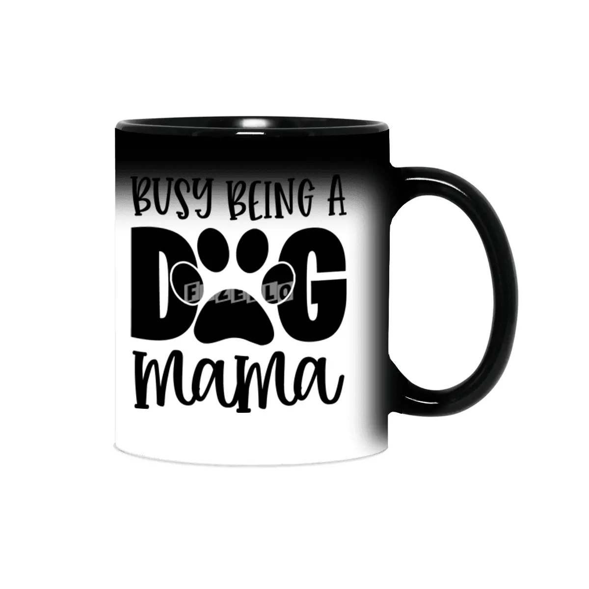 Busy Being a Dog Mama Sihirli Kupa