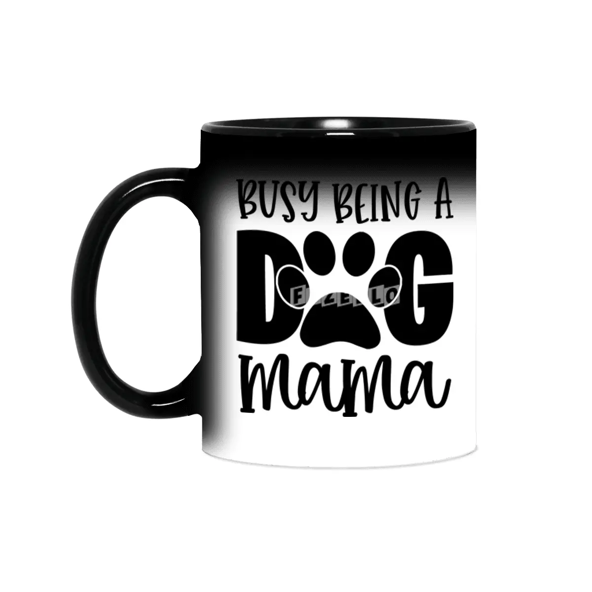 Busy Being a Dog Mama Sihirli Kupa