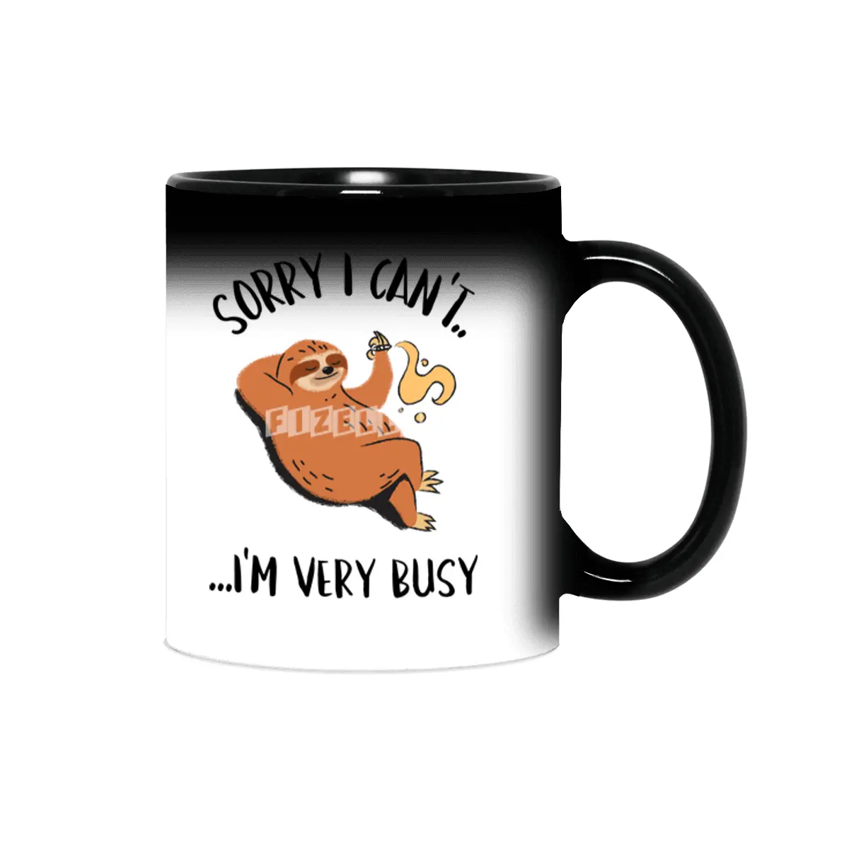 Sorry I Can't, I'm Very Busy Sloth Sihirli Kupa