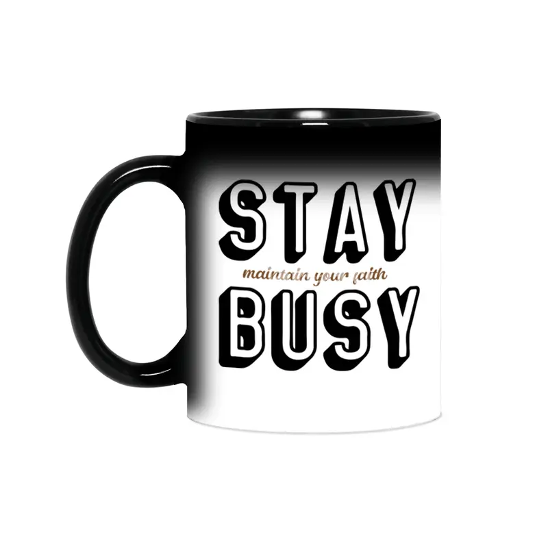 Stay Busy Sihirli Kupa