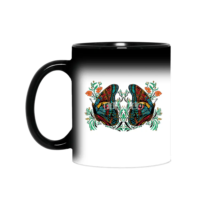 Turquoise Butterfly Sihirli Kupa