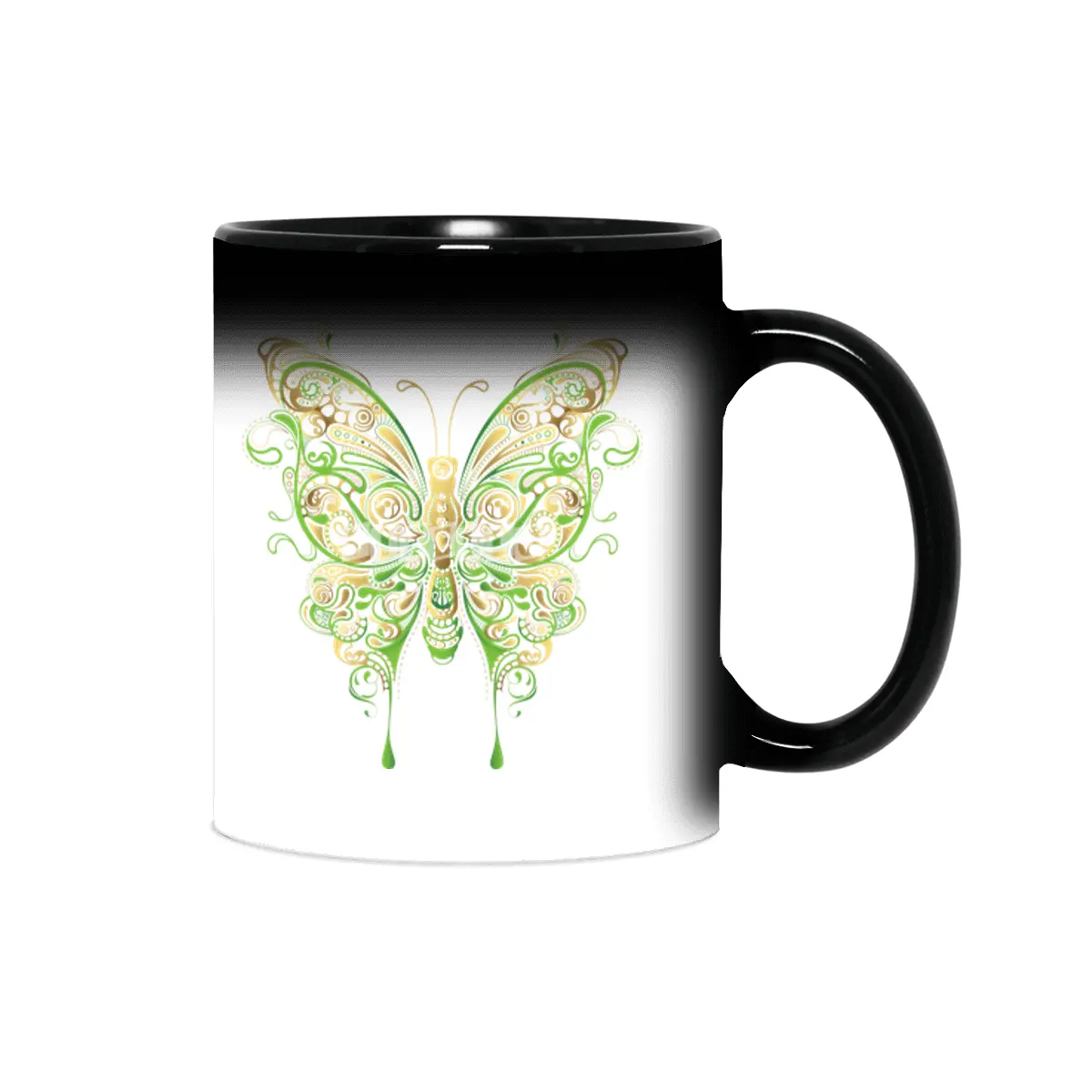 Ornamental Butterfly Sihirli Kupa