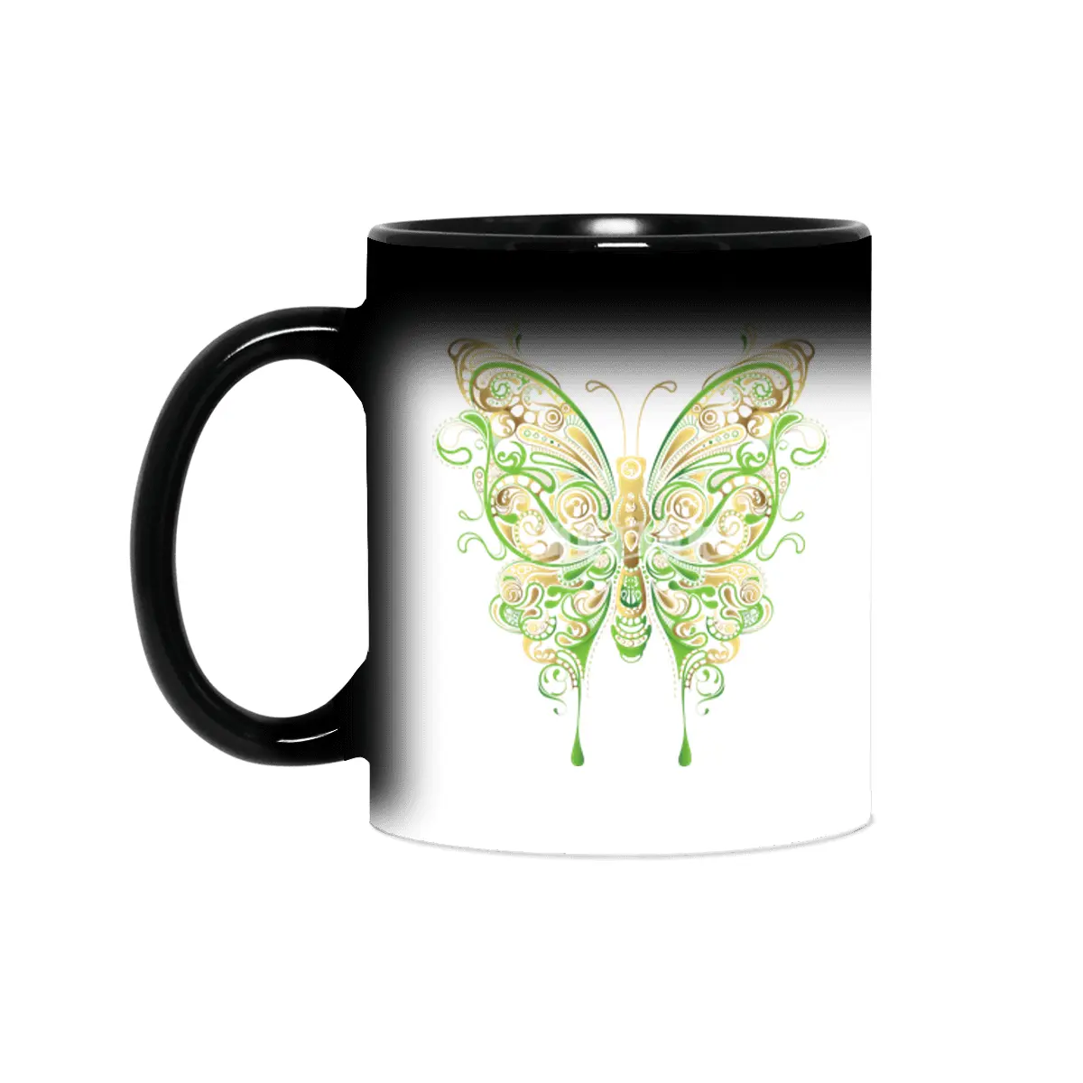Ornamental Butterfly Sihirli Kupa