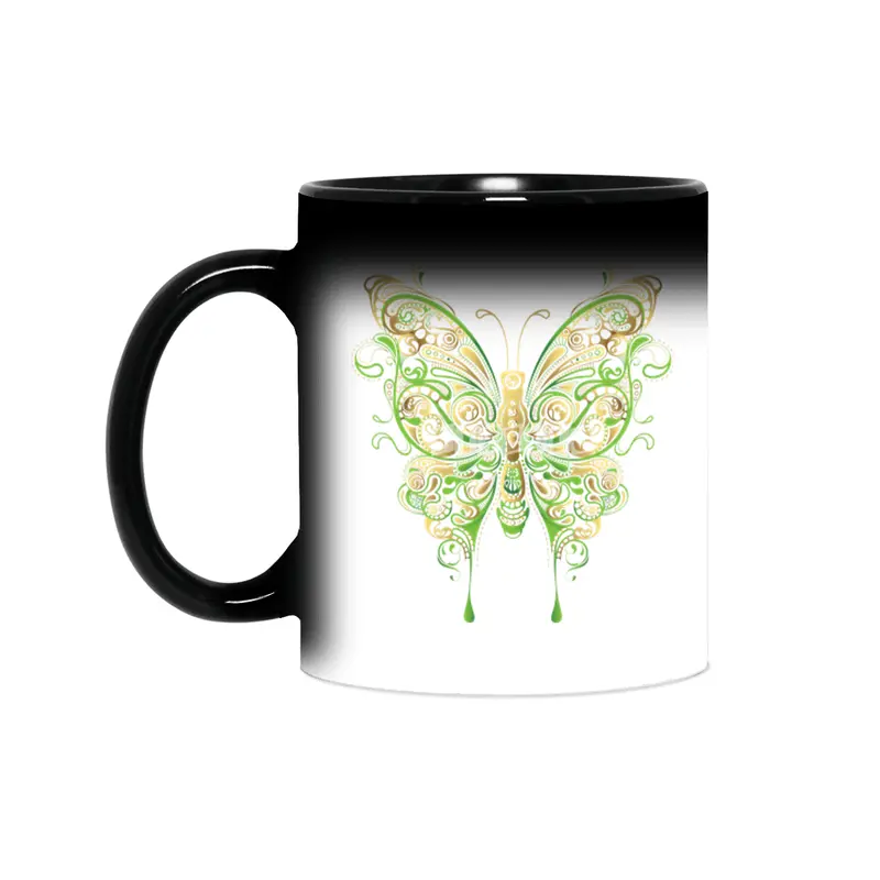 Ornamental Butterfly Sihirli Kupa