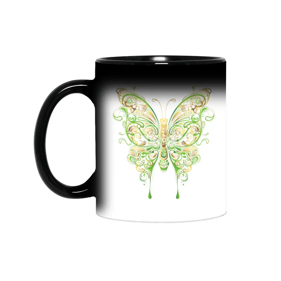 Ornamental Butterfly Sihirli Kupa