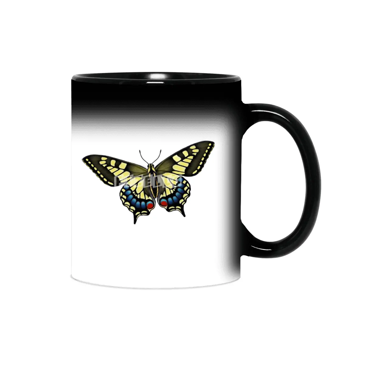 Tiger Swallowtail Butterfly Sihirli Kupa