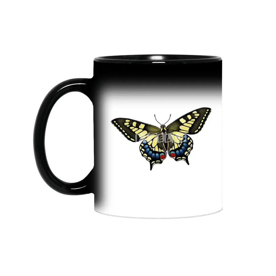 Tiger Swallowtail Butterfly Sihirli Kupa