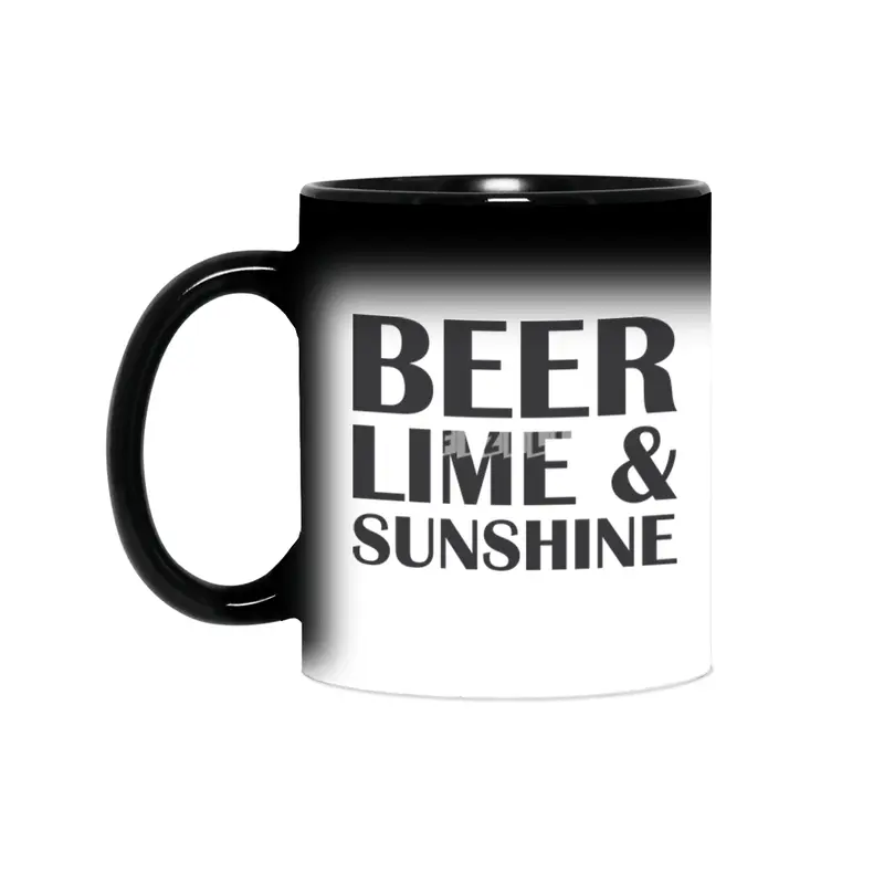 Beer Lime & Sunshine Sihirli Kupa