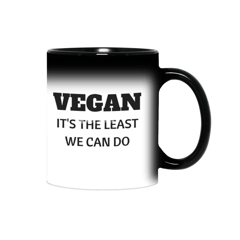 VEGAN IT'S THE LEAST WE CAN DO Sihirli Kupa