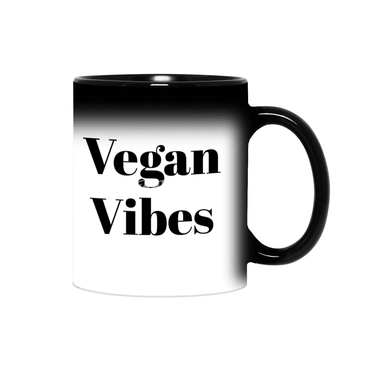Vegan Vibes - Black Sihirli Kupa
