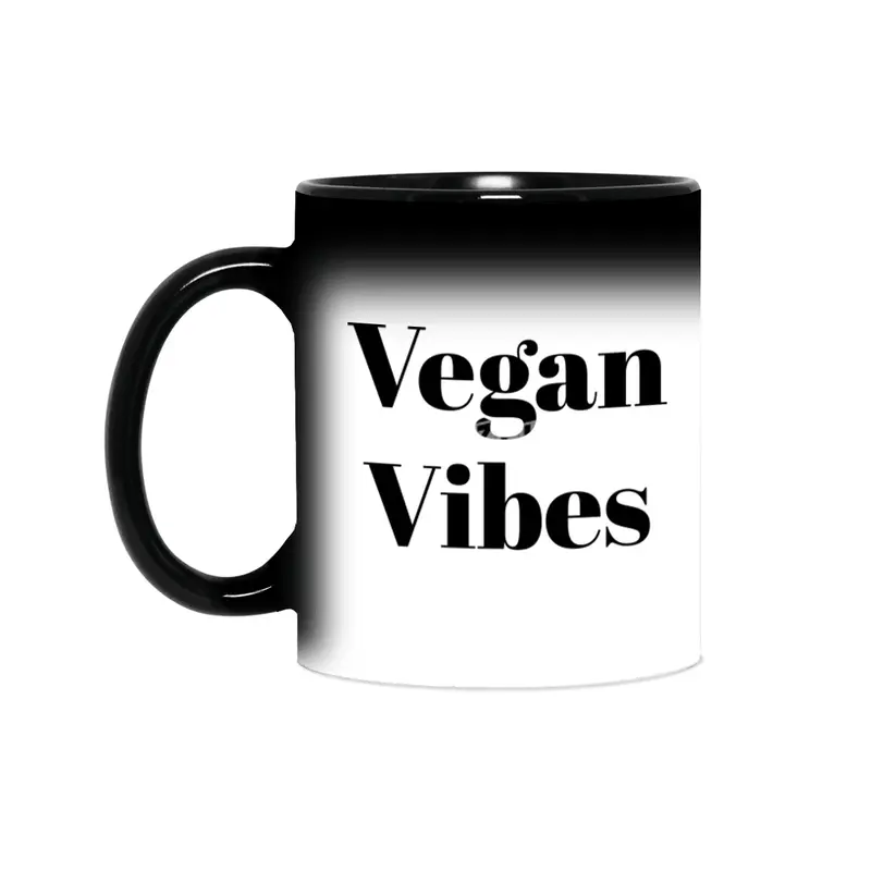 Vegan Vibes - Black Sihirli Kupa