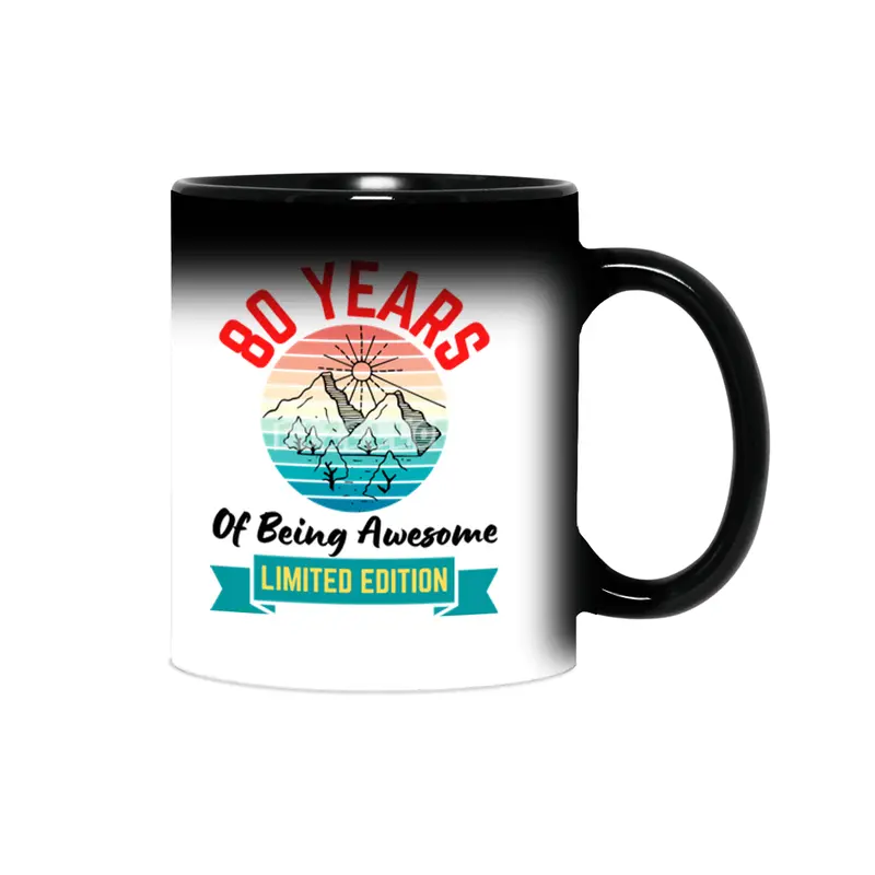 80 Years of Being Awesome. Limited Edition Sihirli Kupa