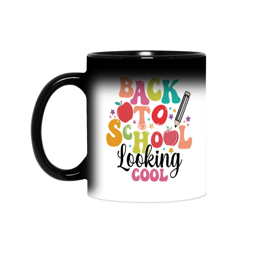 Back To School Looking Cool Sihirli Kupa