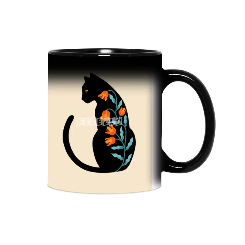 CAT FLORAL Sihirli Kupa