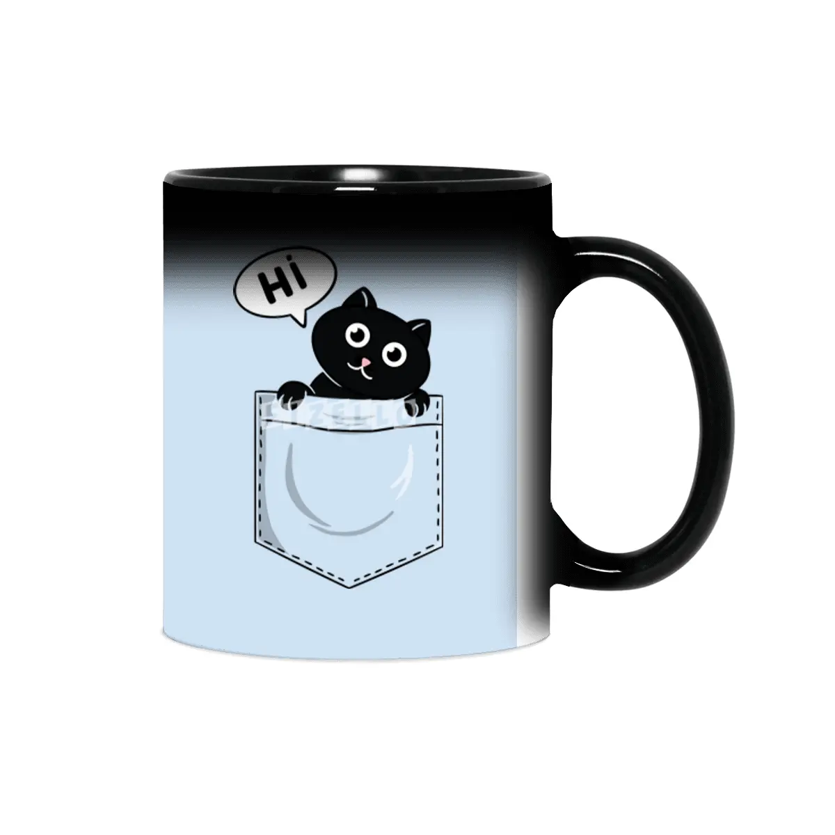 Cat pocket hi Sihirli Kupa
