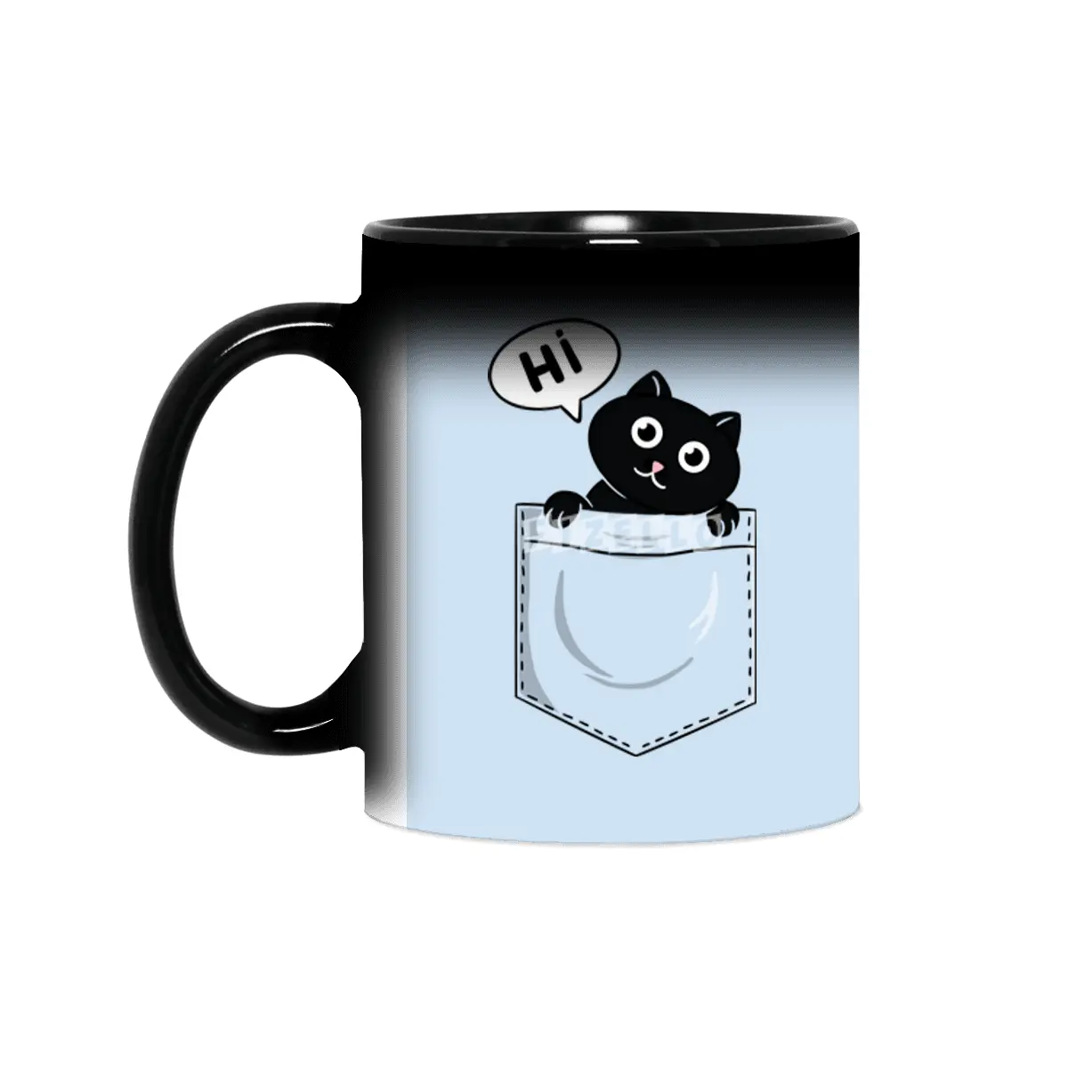 Cat pocket hi Sihirli Kupa