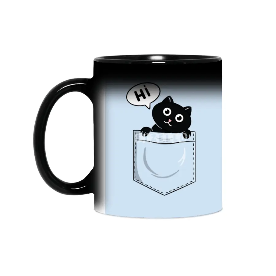 Cat pocket hi Sihirli Kupa
