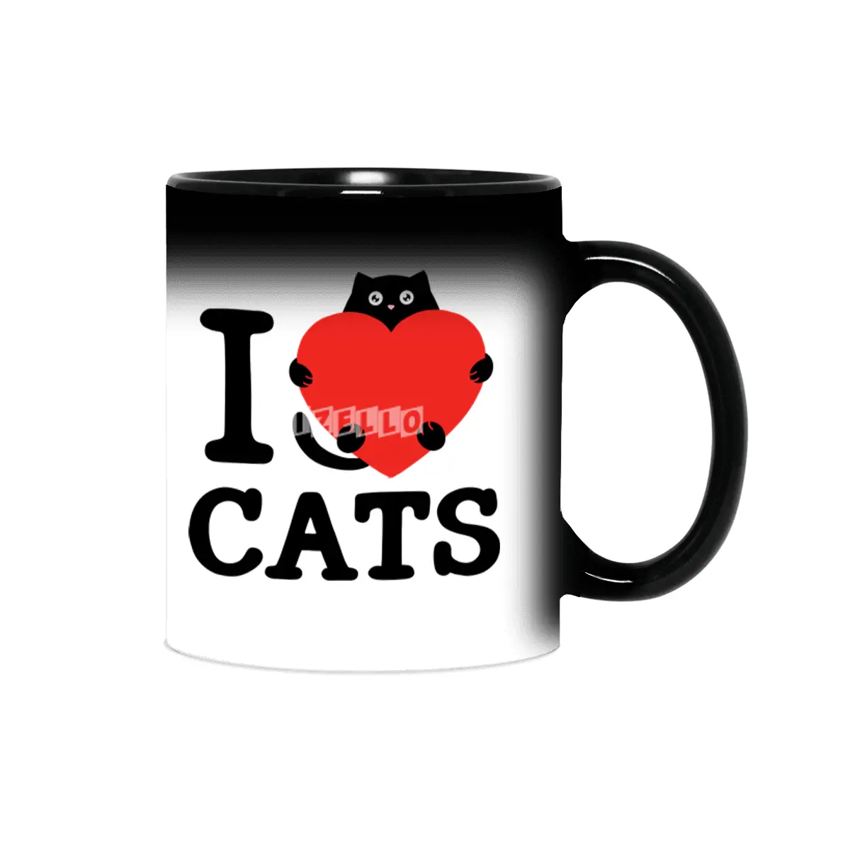 I love cats Sihirli Kupa
