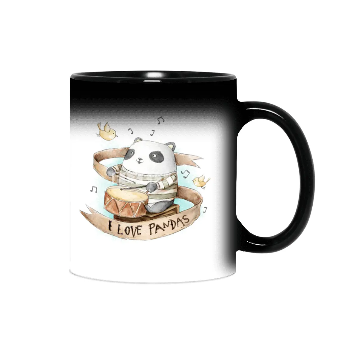 I Love Pandas Sihirli Kupa