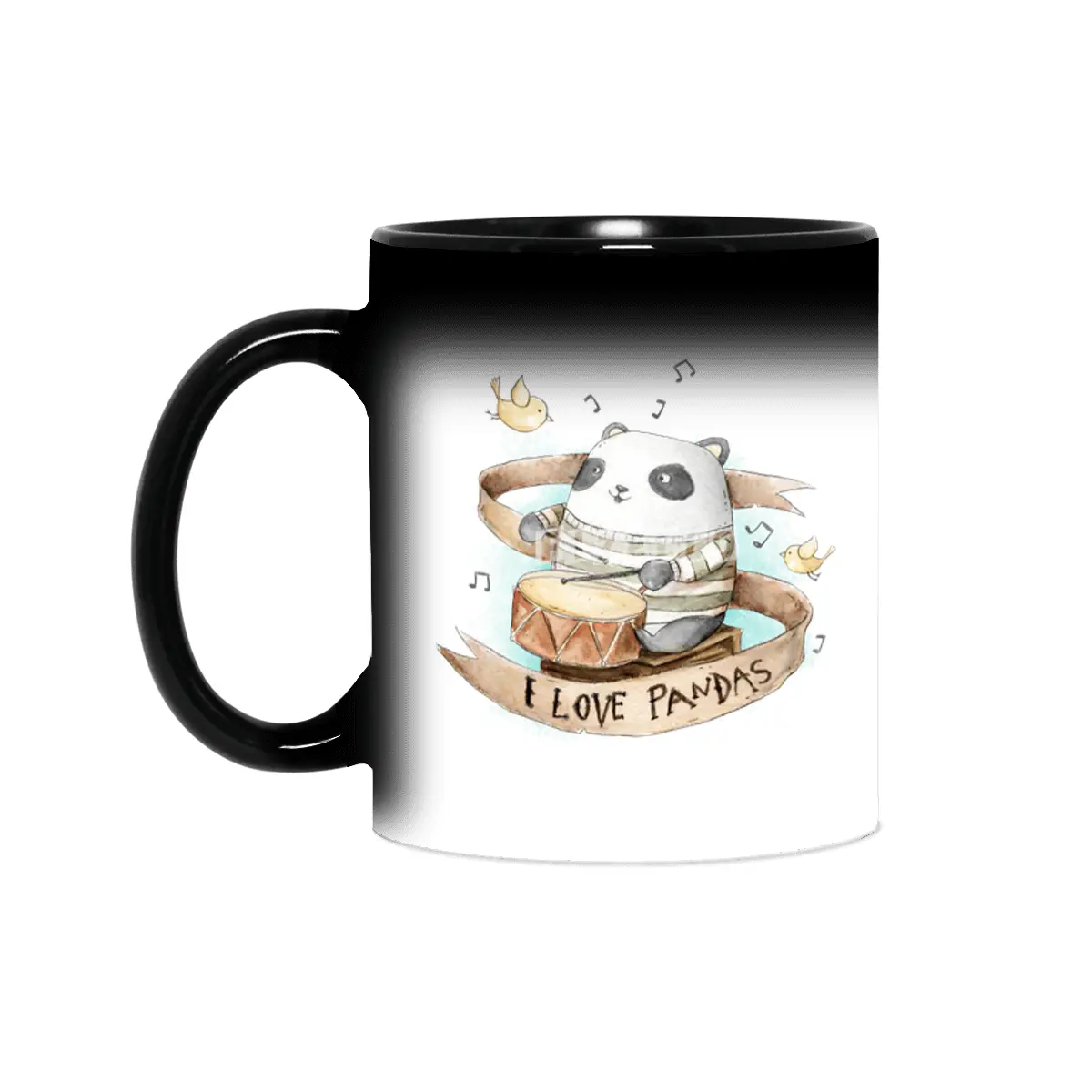 I Love Pandas Sihirli Kupa
