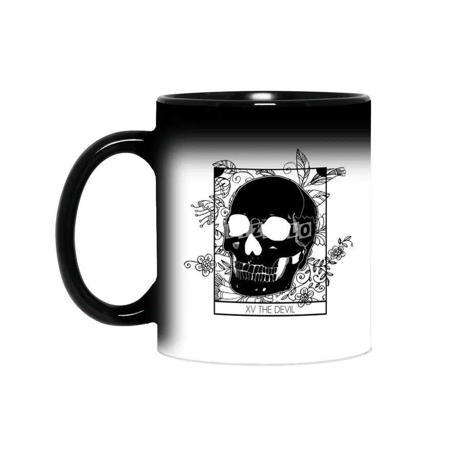 Tarot Death Wicca Skull Witch Magicka Sihirli Kupa