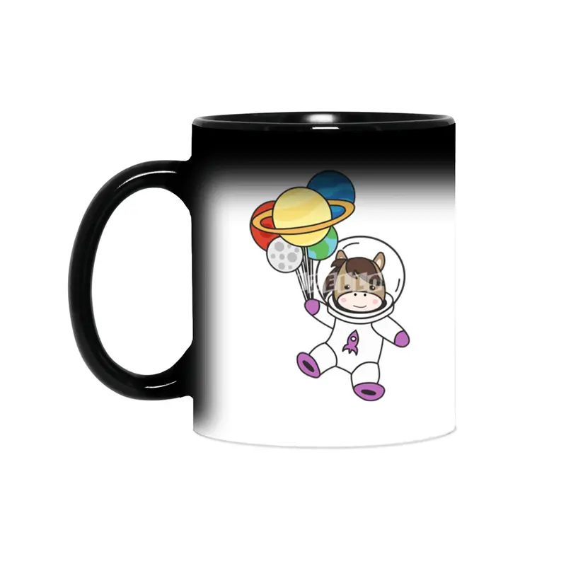 Astronaut Horse Ponny Planet Earth Mars Sihirli Kupa